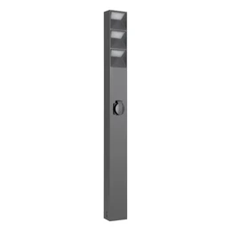 Фото #1 товара Светильник LGD-TILLIS-BOLL-SOCKET-H900-12W Warm3000 (GR, 92 deg, 230V) (Arlight, IP54 Металл, 3 года)