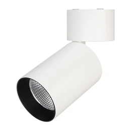 Фото #1 товара Светильник SP-POLO-SURFACE-FLAP-R85-15W White5000 (WH-BK, 40 deg) (Arlight, IP20 Металл, 3 года)