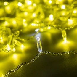 Фото #1 товара Светодиодная гирлянда ARD-STRING-CLASSIC-10000-CLEAR-100LED-FLASH Gold (230V, 7W) (Ardecoled, IP65)