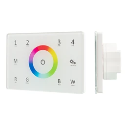Фото #1 товара Панель Sens SMART-P85-RGBW White (230V, 4 зоны, 2.4G) (Arlight, IP20 Пластик, 5 лет)