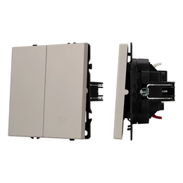 Фото #1 товара Механизм выключателя управления шторами SWT-NOBE-MKR2-SFPL-CA (230V, 10A) (Arlight, Кашемир)