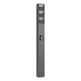 Фото #1 товара Светильник LGD-TILLIS-BOLL-SOCKET-H900-12W Warm3000 (GR, 92 deg, 230V) (Arlight, IP54 Металл, 3 года)