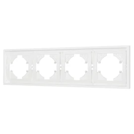Фото #1 товара Рамка пластиковая FRM-TENDO-SFPL-4-WH (Arlight, -)