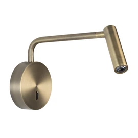 Фото #1 товара Светильник SP-VERDI-LONG-WALL-3W Warm3000 (BR, 20 deg, 230V) (Arlight, IP20 Металл, 3 года)