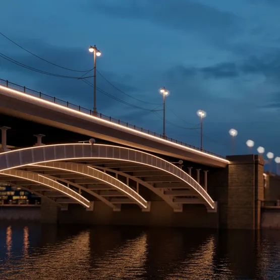 Фото #2 товара Светодиодная лента герметичная MOONLIGHT-PRO-SIDE-X320-20x20mm 48V White6000 (10 W/m, IP67, 30m, wire x2) (Arlight, Вывод боковой, 7 лет)