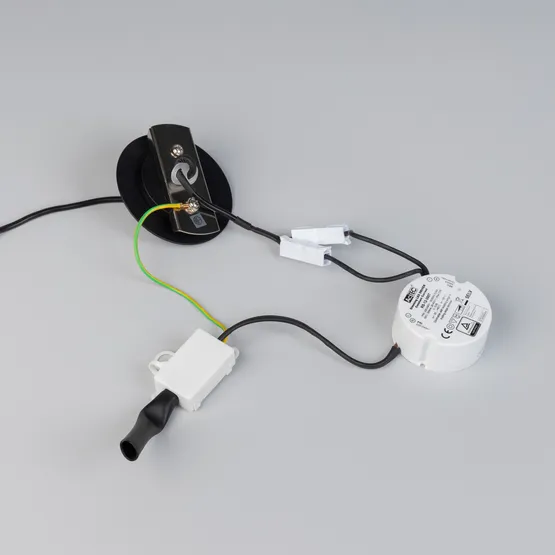 Фото #2 товара Светильник SP-KOTARO-R350-12W Warm3000 (BK-GR, 36 deg, 230V, TRIAC) (Arlight, IP20)