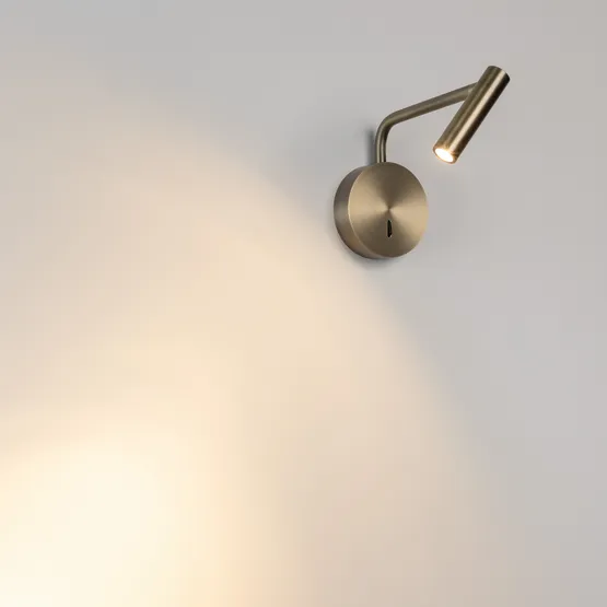 Фото #2 товара Светильник SP-VERDI-LONG-WALL-3W Warm3000 (BR, 20 deg, 230V) (Arlight, IP20 Металл, 3 года)