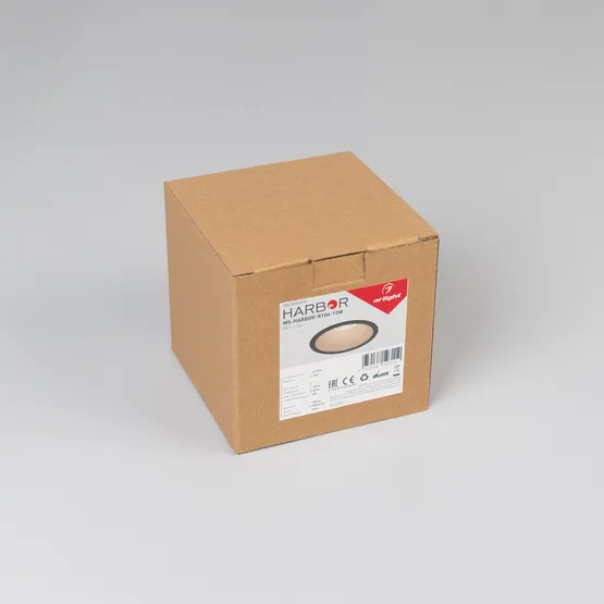 Фото #6 товара Светильник MS-HARBOR-R106-15W Warm3000 (BK, 36 deg, 230V) (Arlight, IP20 Металл, 5 лет)