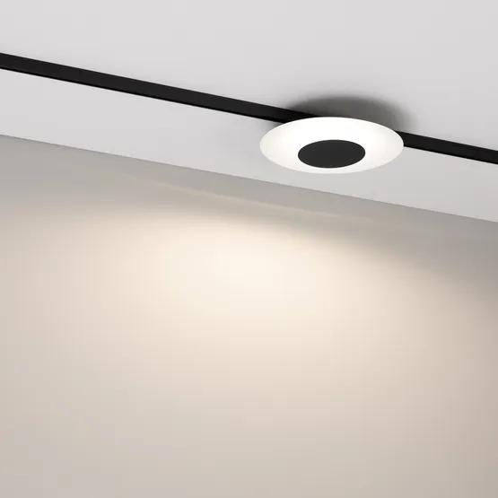 Фото #2 товара Светильник MAG-MICROCOSM-VINYL-R170-7W Day4000 (BK, 150 deg, 24V) (Arlight, IP20 Металл, 5 лет)