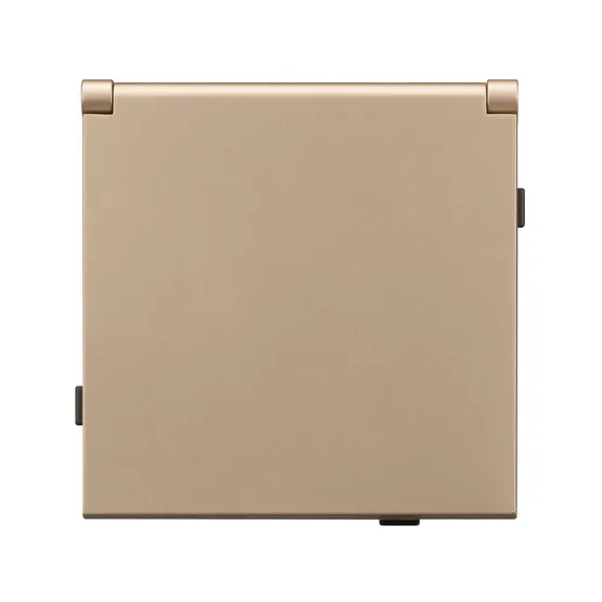 Фото #2 товара Механизм розетки влагозащищённый SCT-TENDO-MCP-PL-GD (230V, 16A) (Arlight, -)