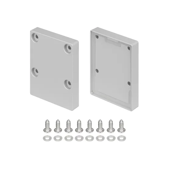 Фото товара Заглушка IP-LINE-4050 SILVER глухая (Arlight, Металл)