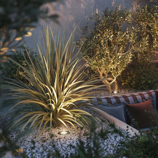 Фото #3 товара Светильник LTD-DAFNA-GROUND-R180-25W Day4000 (SL, 20 deg, 230V) (Arlight, IP67 Металл, 5 лет)