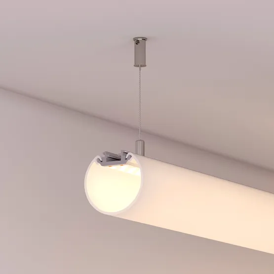 Фото #4 товара Профиль ROUND-D40-2000 ANOD (Arlight, Алюминий)