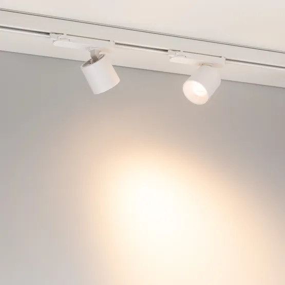 Фото #2 товара Светильник LGD-DYKE-4TR-R60-8W Warm3000 (WH, 38 deg, 230V) (Arlight, IP20 Металл, 5 лет)