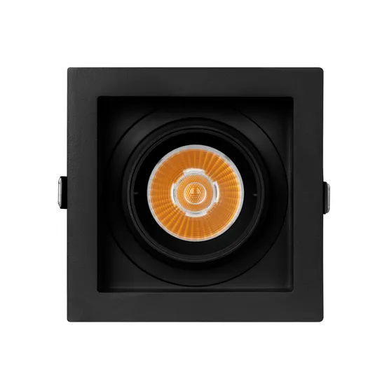 Фото #2 товара Светильник MS-VORTEX-BUILT-S117x117-20W Day4000 (BK-BK, 20 deg, 230V) (Arlight, IP20 Металл, 5 лет)