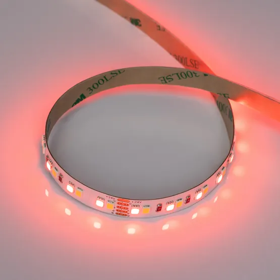 Фото товара Светодиодная лента RT-A168-10mm 24V RGBW-White (20 W/m, IP20, 5m) (Arlight, высок.эфф.150 лм/Вт)
