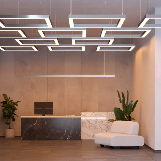 Фото #5 товара Профиль POWER-W100H70-2000 ANOD (Arlight, Алюминий)