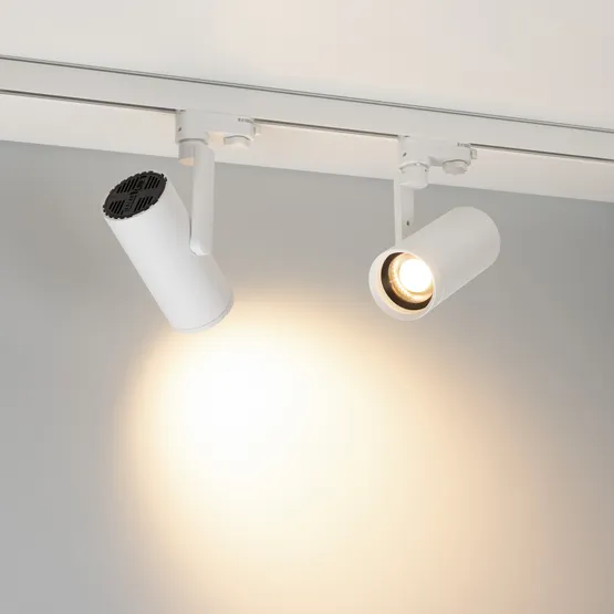 Фото #4 товара Светильник LGD-URANUS-4TR-R75-18W/25W Warm3500-MIX (WH, 20-50 deg, side holder, 230V) (Arlight, IP20 Металл, 5 лет)