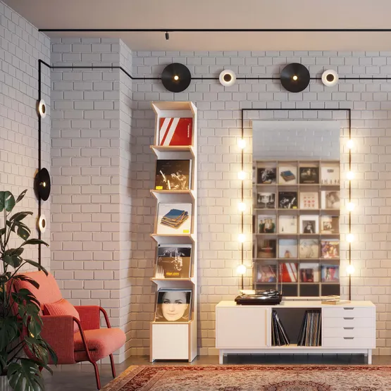 Фото #2 товара Светильник MAG-MICROCOSM-VINYL-R170-7W Day4000 (WH, 150 deg, 24V) (Arlight, IP20 Металл, 5 лет)