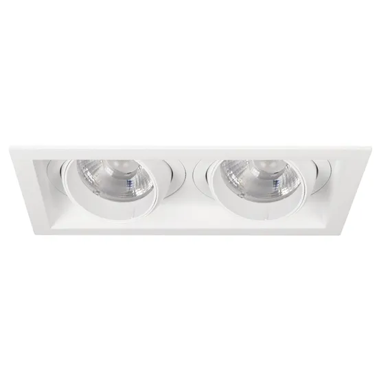 Фото #1 товара Светильник MS-VORTEX-BUILT-S250x140-2x30W Day4000 (WH-WH, 30 deg, 230V) (Arlight, IP20 Металл, 5 лет)
