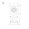 Минифото #2 товара Светильник MS-VORTEX-BUILT-S117x117-20W Day4000 (BK-BK, 40 deg, 230V) (Arlight, IP20 Металл, 5 лет)