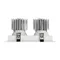 Минифото #2 товара Светильник MS-VORTEX-BUILT-S210x117-2x20W Day4000 (WH-WH, 40 deg, 230V) (Arlight, IP20 Металл, 5 лет)