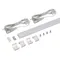 Минифото #1 товара Набор для светодиодной подсветки ARL-KIT-SLIM-FC 24V Day4000 (14 W/m, IP20, 2m) (Arlight, Алюминий+пластик)